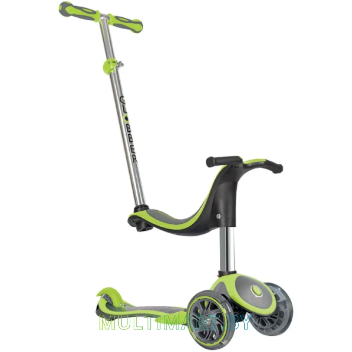 Самокат Globber Evo 4 in 1 Plus (зеленый)